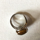 ADJUSTABLE HEALING CRYSTAL RINGS