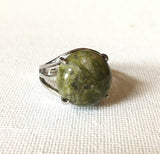 ADJUSTABLE HEALING CRYSTAL RINGS