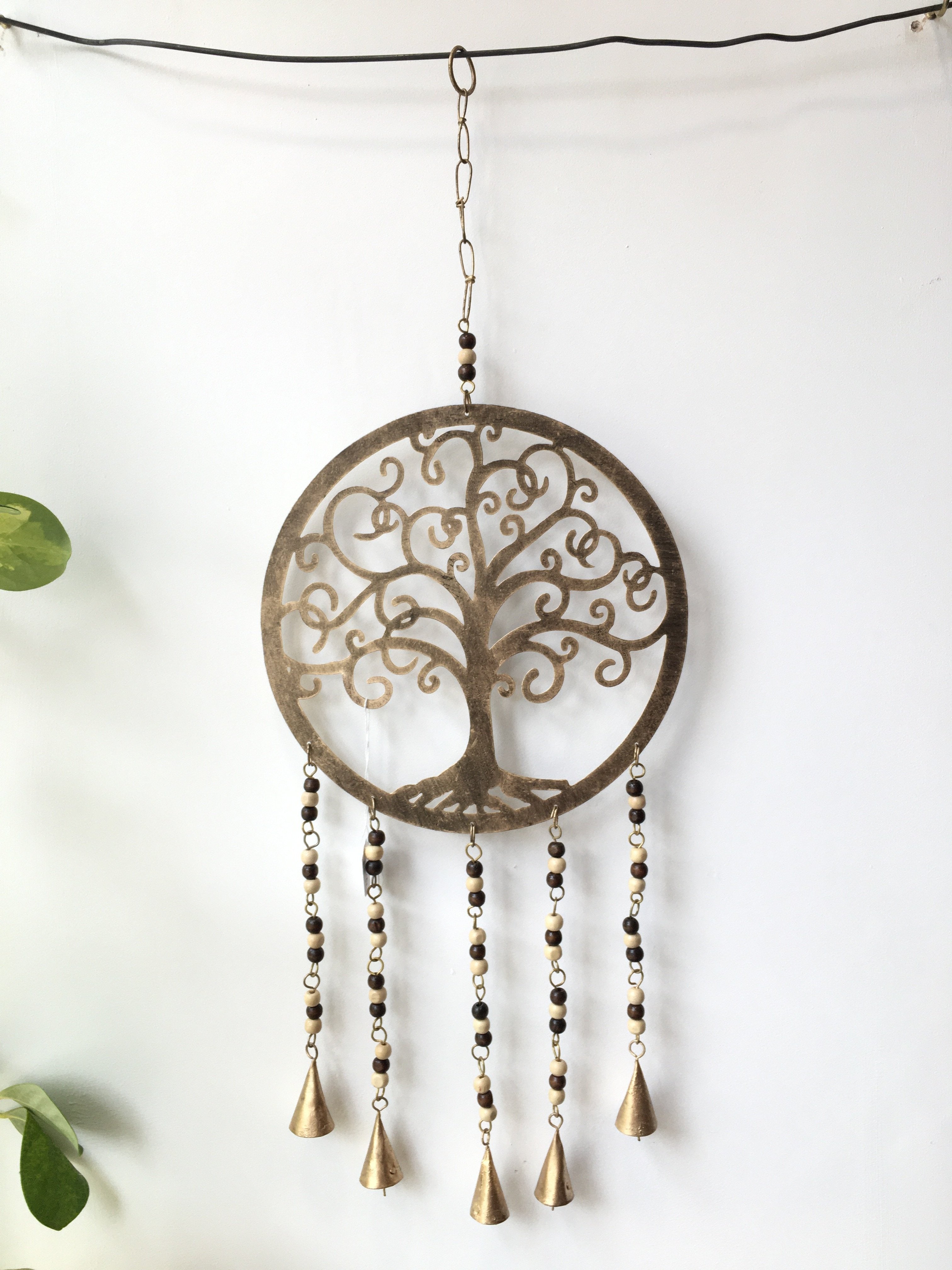 LARGE METAL Tree of Life WIND CHIME
