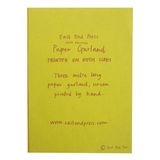 EAST END PRESS PAPER GARLAND Insects