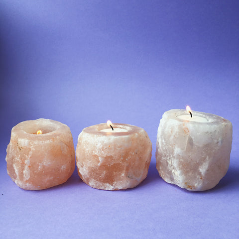HIMALAYAN SALT TEALIGHT HOLDER