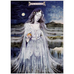 PAGAN WICCAN GREETING CARD Lady of Avalon WENDY ANDREW Birthday CELTIC GODDESS