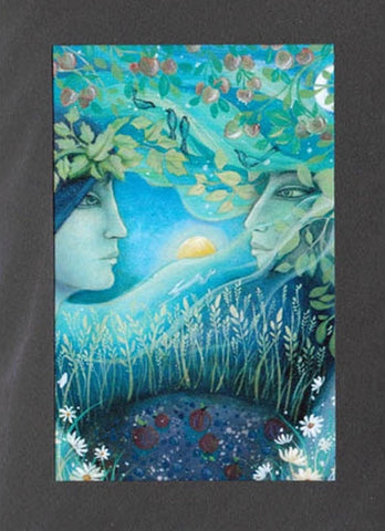 LAMMAS FESTIVAL GREETING CARD 1st August Celtic PAGAN AMANDA CLARK