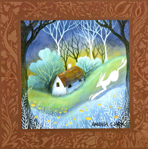 PAGAN WICCAN GREETING CARD Little Home AMANDA CLARK