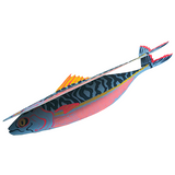 EAST END PRESS GREETING CARD Mackerel Fish