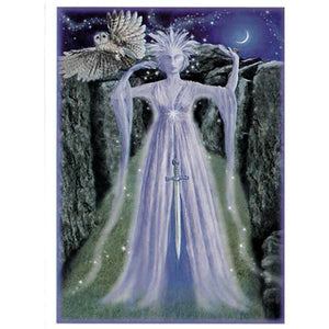PAGAN WICCAN GREETING CARD Mother of Air WENDY ANDREW Birthday GODDESS