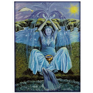 PAGAN WICCAN GREETING CARD Mother of Water WENDY ANDREW Birthday GODDESS