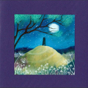 PAGAN WICCAN GREETING CARD Mystic Night AMANDA CLARK