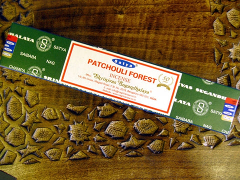 PATCHOULI FOREST SATYA NAG CHAMPA INCENSE STICKS