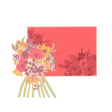 EAST END PRESS GREETING CARD Peony Bouquet