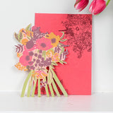 EAST END PRESS GREETING CARD Peony Bouquet
