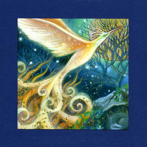 PAGAN WICCAN GREETING CARD Re-Born AMANDA CLARK