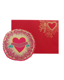 EAST END PRESS GREETING CARD Hearts