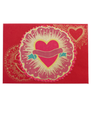 EAST END PRESS GREETING CARD Hearts