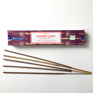 SACRED LAMA SATYA NAG CHAMPA INCENSE STICKS