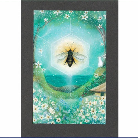 SUMMER SOLSTICE FESTIVAL GREETING CARD 21st June Celtic PAGAN AMANDA CLARK