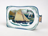 TOM JAY 3D DIE CUT GREETING CARD Ship in a Bottle