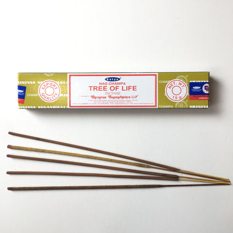 TREE OF LIFE SATYA NAG CHAMPA INCENSE STICKS