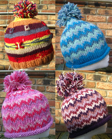 WOOL BEANIE/BOBBLE HAT