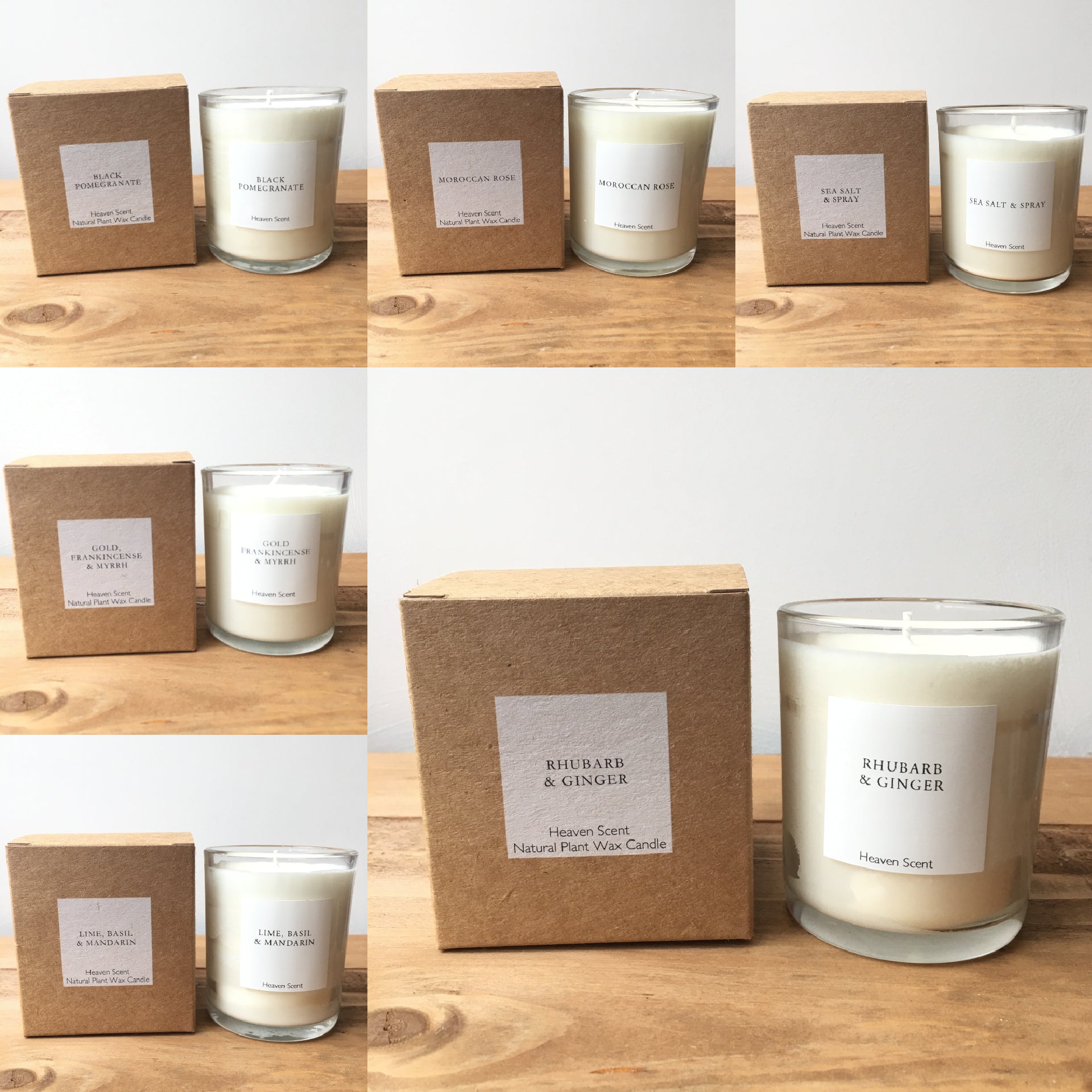 VEGAN SCENTED SOY WAX, ESSENTIAL OIL CANDLES 9CL 30 HOUR BURN