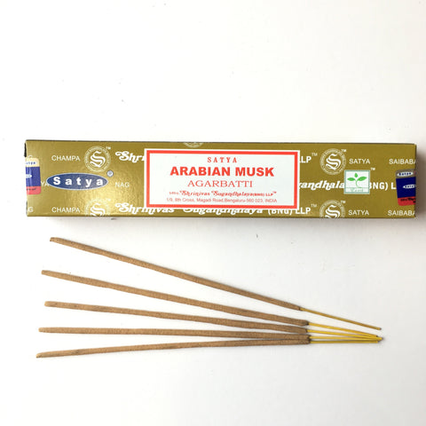 ARABIAN MUSK SATYA NAG CHAMPA INCENSE STICKS