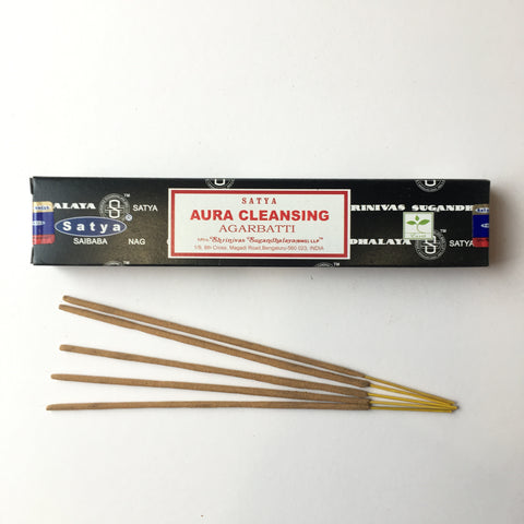 AURA CLEANSING SATYA NAG CHAMPA INCENSE STICKS