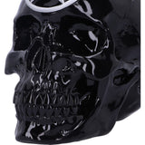 BLACK MAGIC PENTAGRAM SKULL HEAD FIGURE