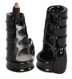 BACKFLOW INCENSE CONE BURNER/HOLDER Split Bamboo