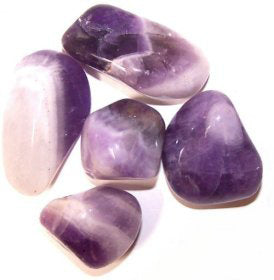 BANDED AMETHYST Crystal Tumblestones