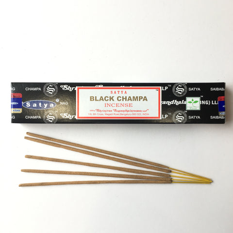 BLACK CHAMPA SATYA NAG CHAMPA INCENSE STICKS