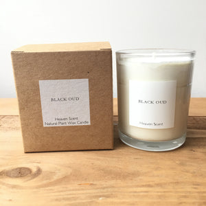 SCENTED CANDLE Black Oud 20 CL HEAVEN SCENT