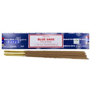 BLUE SAGE SATYA  NAG CHAMPA INCENSE STICKS