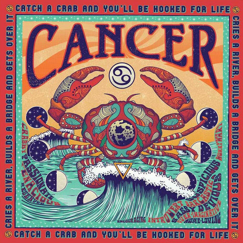 CANCER ZODIAC GREETING CARD Santoro