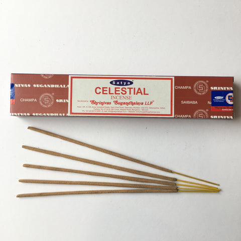CELESTIAL SATYA NAG CHAMPA INCENSE STICKS