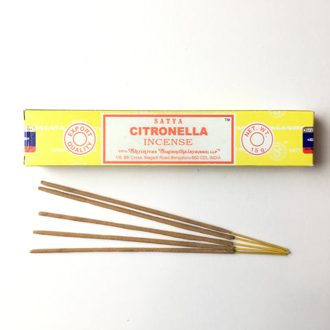 CITRONELLA SATYA NAG CHAMPA INCENSE STICKS