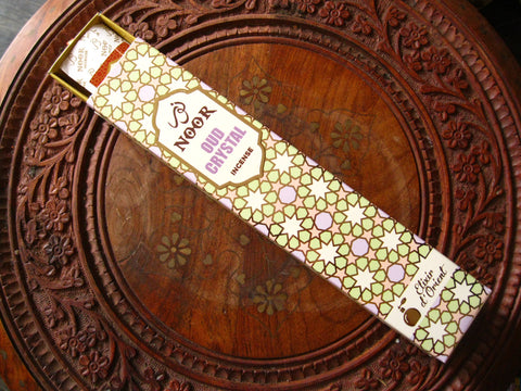 NOOR OUD CRYSTAL INCENSE STICKS