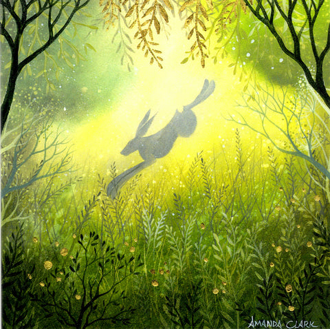 PAGAN WICCAN GREETING CARD Dawn Light AMANDA CLARK