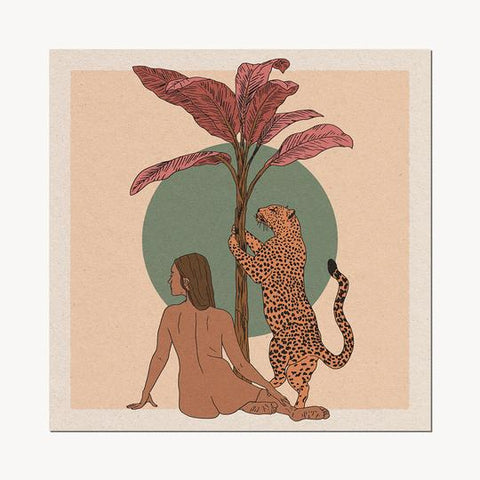 12 x 12 Desert Queen WALL PRINT CAI & JO