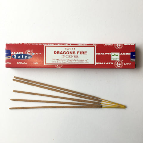 DRAGONS' FIRE SATYA  NAG CHAMPA INCENSE STICKS
