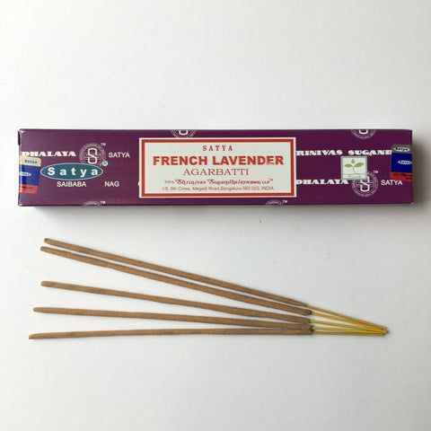 FRENCH LAVENDER SATYA NAG CHAMPA INCENSE STICKS