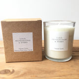 VEGAN SCENTED SOY WAX, ESSENTIAL OIL CANDLES 9CL 30 HOUR BURN