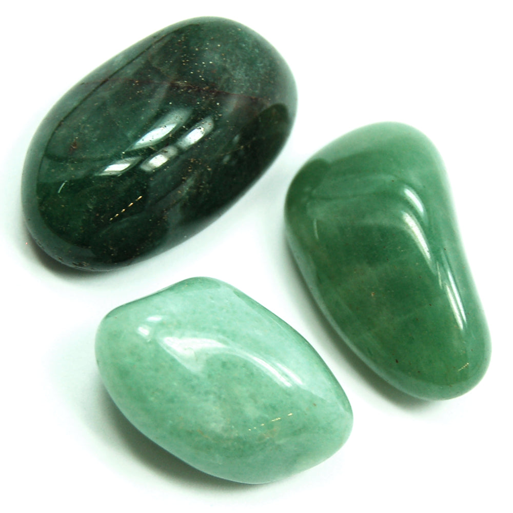 GREEN QUARTZ Crystal Tumblestones