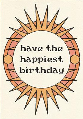GREETING CARD Have the Happiest Birthday CAI & JO