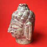SOAPSTONE BUDDHA HEAD FIGURE