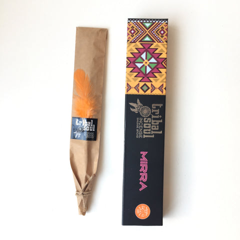 TRIBAL SOUL Myrrh/Mirra INCENSE STICKS
