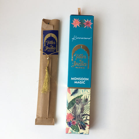 TALES OF INDIA Monsoon Magic INCENSE STICKS