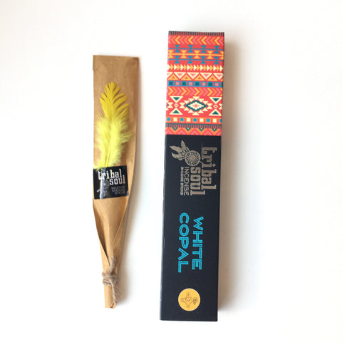 TRIBAL SOUL White Copal INCENSE STICKS