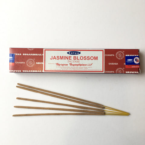 JASMINE BLOSSOM SATYA NAG CHAMPA INCENSE STICKS