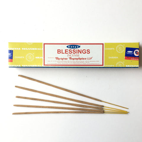 BLESSINGS SATYA NAG CHAMPA INCENSE STICKS