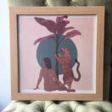 12 x 12 Desert Queen WALL PRINT CAI & JO
